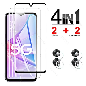 Tempered Glass Cover for OPPO A78 A77s A77 A76 A74 A73 A72 5G Camera Lens Protective Film Screen Protectors for OPPO A 78 Glass