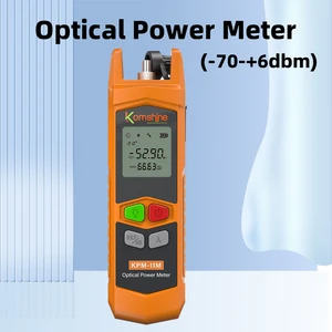 Komshine KPM-11M Fiber Optical Power Meter Mini OPM -70-+6dBm / -50-+26dBm FTTH Tester Tools Fiber Equiment