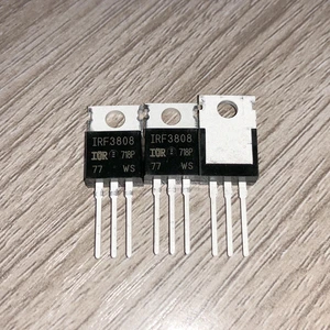 10PCS/lot IRF3808PBF IRF3808 IRF3805 IRF3805S IRF3808S-7P TO-220 106A 75V Power MOSFET Transistor