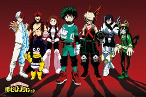 Plakát 61x91,5cm - My Hero Academia - Line Up