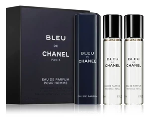 Chanel Bleu De Chanel - EDP 20 ml (plnitelný flakon) + náplň 2 x 20 ml