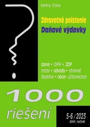 1000 riešení 5-6/2023 – Zdravotné poistenie