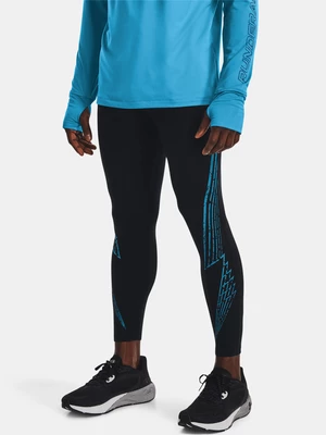 Černé pánské sportovní legíny Under Armour UA FLY FAST 3.0 COLD TIGHT