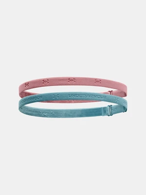 Under Armour Čelenka W's Adjustable Mini Bands -PNK - Dámské