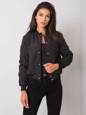 Women's Quilted Bomber Jacket Sherise - Black