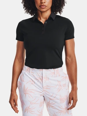 Under Armour T-Shirt Zinger Short Sleeve Polo-BLK - Women