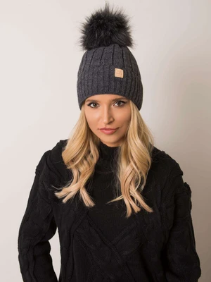 Dark gray RUE PARIS hat