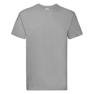 Super Premium Fruit of the Loom Men's Grey T-shirt