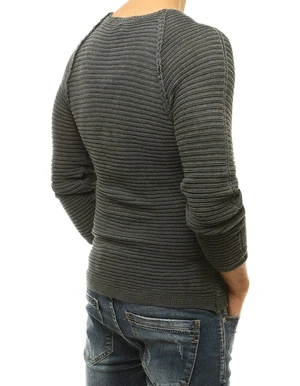 Men's sweater anthracite WX1660