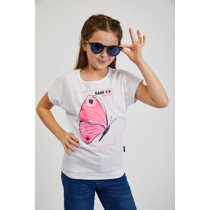 White girls' T-shirt SAM 73 Averie