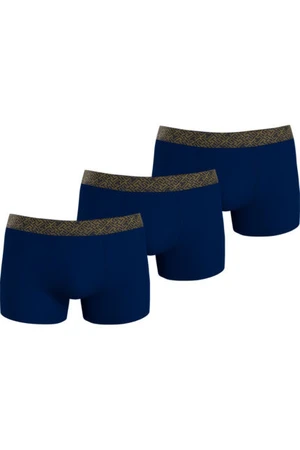 Tommy Hilfiger Men's 3PACK Boxer Shorts Blue