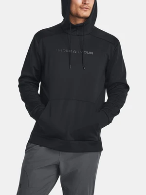 Under Armour Sweatshirt UA Armour Fleece Wordmark HD-BLK - Men's