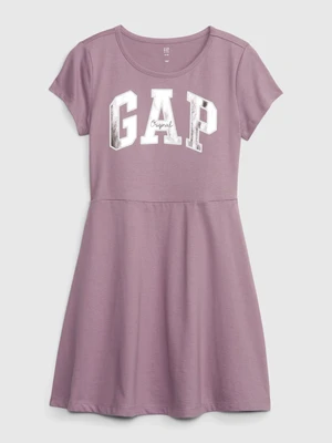 GAP Children's dress with metallic logo - Girls