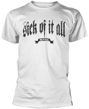 Sick Of It All Maglietta Pete White XL