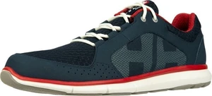 Helly Hansen Men's Ahiga V4 Hydropower Tenisky Navy/Flag Red/Off White 44