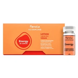 Fanola Vitamins Energy Lotion vlasová kúra proti vypadávaniu vlasov 12 x 10 ml