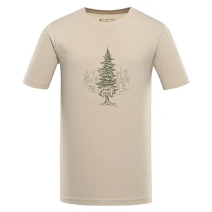 Men's organic cotton T-shirt ALPINE PRO EKK white pepper variant pb