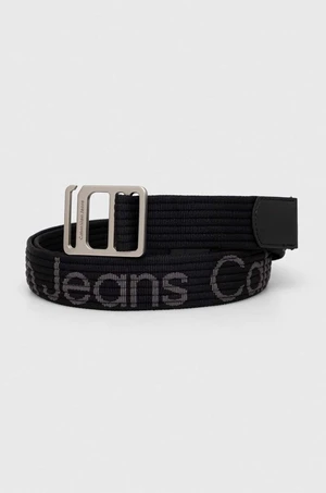 Pásek Calvin Klein Jeans pánský, černá barva, K50K511414