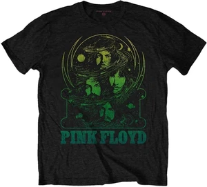 Pink Floyd Maglietta Green Swirl Unisex Black XL