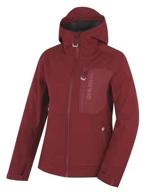 Husky  Samai L bordo, L - plus Dámska softshell bunda