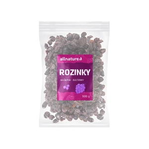 Allnature Rozinky sultánky 500 g