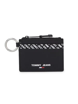 Tommy Jeans Peňaženka - TJM ESSENTIAL LTHR CC &amp; COIN čierna