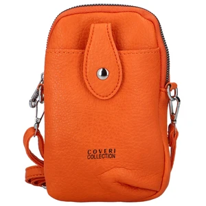 Dámská crossbody kabelka oranžová - Coveri Larrako