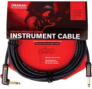 D'Addario Planet Waves PW-AGLRA-10 3 m Gerade Klinke - Winkelklinke Instrumentenkabel