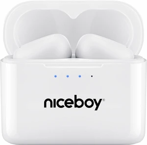 Niceboy HIVE Podsie 3 Polar White Bezdrátové sluchátka do uší