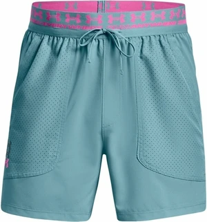 Under Armour Men's UA Run Anywhere Short Still Water/Rebel Pink/Reflective XL Pantaloni scurți de alergare