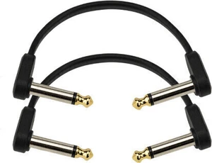 D'Addario Flat Patch Cable 10 cm Oblic - Oblic Cablu patch