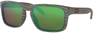 Oakley Holbrook 9102J8 Woodgrain/Prizm Shallow H2O Polarized Occhiali lifestyle