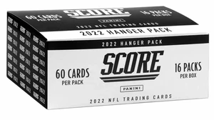 Panini 2022 Panini Score NFL Football Hanger Pack Box