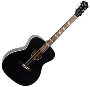 Recording King ROS-7-MBK Matte Black Gitara akustyczna Jumbo