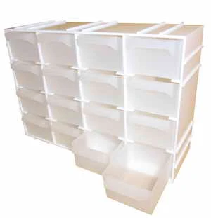 MAGG Box na nářadí 16 zásuvek, 225x72x155 mm, plast