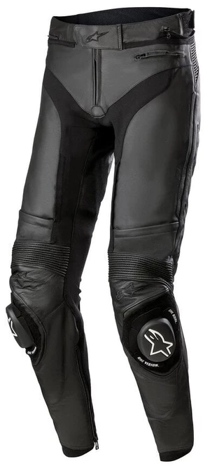 Alpinestars Missile V3 Leather Pants Negru/Negru 54 Pantaloni din piele