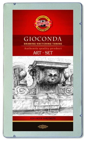 KOH-I-NOOR Gioconda Set for Sketching Estuche de lápices de artista 11 pcs