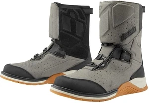 ICON - Motorcycle Gear Alcan WP CE Boots Grey 43 Boty