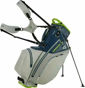 Big Max Aqua Hybrid 4 Navy/Grey/Lime Borsa da golf Stand Bag