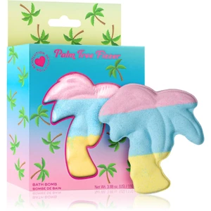 I Heart Revolution Bath Fizzer Palm Tree bomba do kúpeľa s vôňou Sweet Tropical 110 g