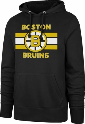 Boston Bruins NHL Burnside Pullover Hoodie Jet Black S Hanorac