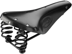 Brooks Flyer Black Steel Alloy Sillín