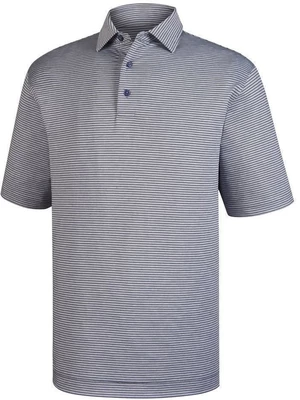 Footjoy Engineered Pinstripe Grey S Polo košeľa