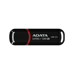 USB flash disk ADATA UV150 128GB (AUV150-128G-RBK) čierny USB flash disk UV150 kombinuje klasický vzhled perleťové barvy a přijatelnou cenu. Rozhraní 