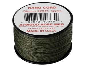 Padáková šnúra Nano Cord (300 ft) ARM® – Olive Drab (Farba: Olive Drab)