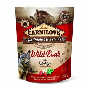 Carnilove Kapsička Dog Paté Wild Boar With Rosehips 300g