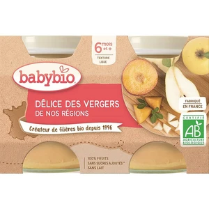 BABYBIO Ovocná směs 2x130 g