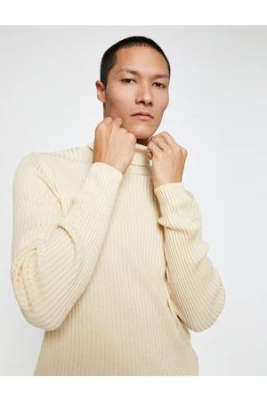 Koton Slim Fit Turtleneck Sweater