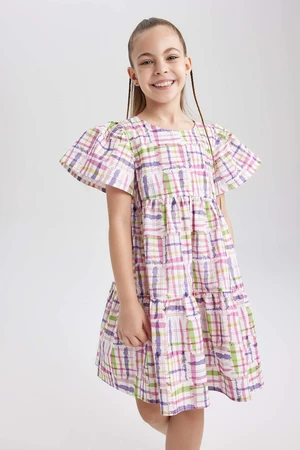 DEFACTO Regular Fit Cotton Woven Dress