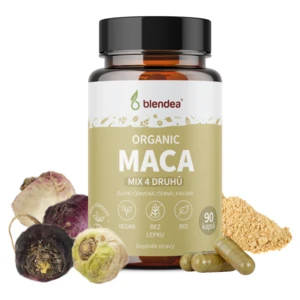 BLENDEA Maca 4 root mix BIO 90 kapslí